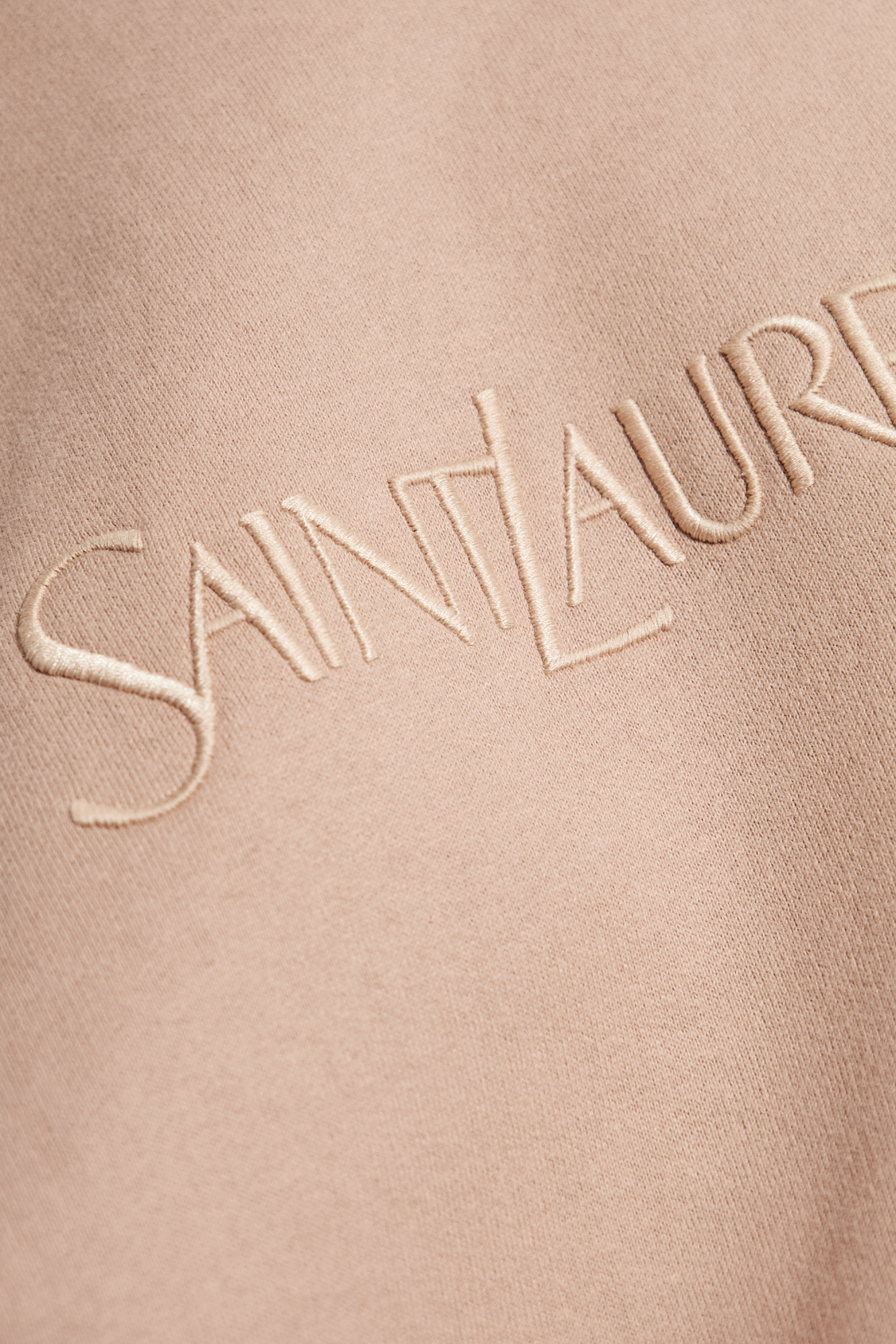 ◆Saint Laurent 24SS最新作◆フード付きスエットシャツ/Beige◆ サンローラン スウェットシャツ | Saint Laurent サンローラン